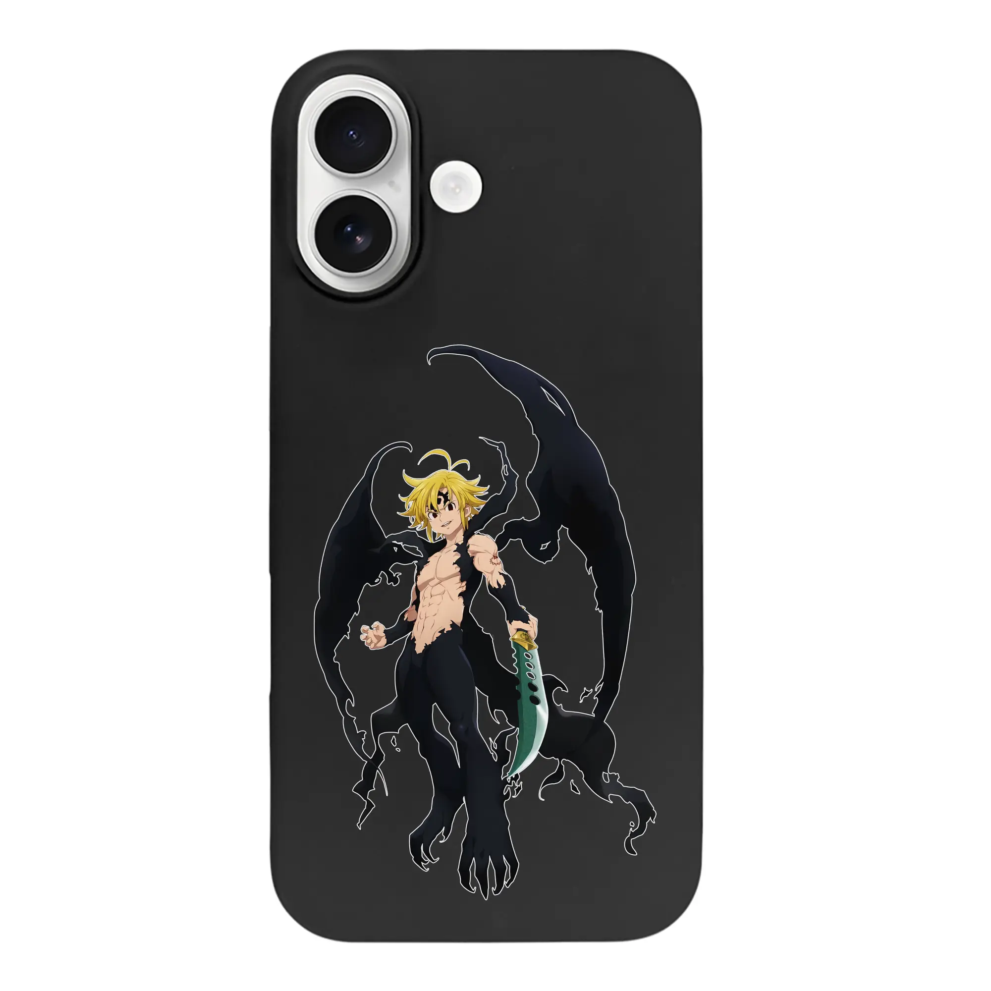 七つの大罪 グッズ メリオダス - iPhone 17 シリーズ シリコンケース 薄型 耐衝撃 指紋防止 ソフトタッチカバー 精密フィット 傷防止 保護ケース iPhone 17/17 Air/17 Pro/17 Pro Max 対応